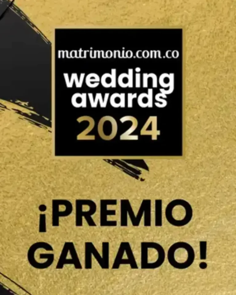 Wedding Awards 2024 de Matrimonio.com a DJ Diego Sánchez como DJ para bodas en Colombia